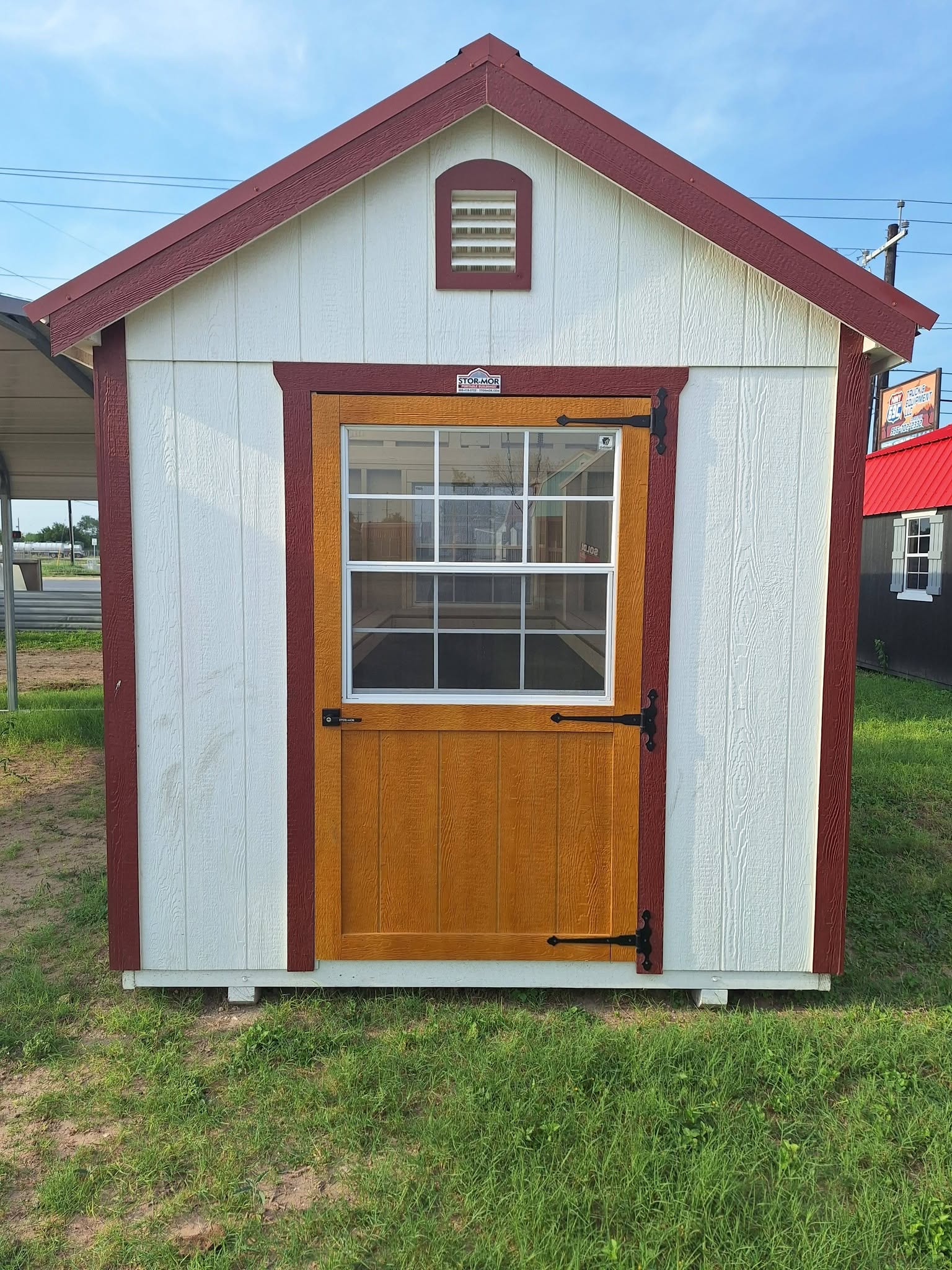 Range of custom-built cabins, garages, and workshops built by Stor-Mor for Rio Grande Valley customers
